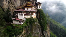 Taktshang monastery in Bhutan. Taktshang means &ldquo;tiger&rsquo;s nest.&rdquo; (Douglas J. McLaughlin)