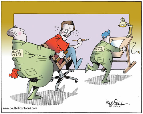 Paul Fell - The state of editorial cartooning