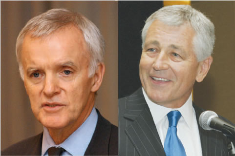 Senators Bob Kerrey & Chuck Hagel