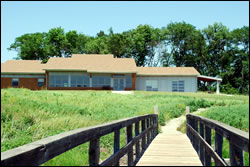 Spring Creek Prairie offers many educational opportunities for all ages in the new Education Building.